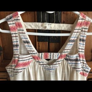 Umgee Boho Women’s Size S Sleeveless Mini Dress